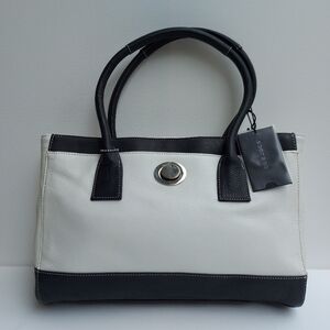 Soprano Genuine vintage leather tote handbag